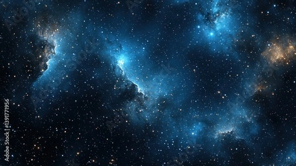 Fototapeta Deep space nebulae