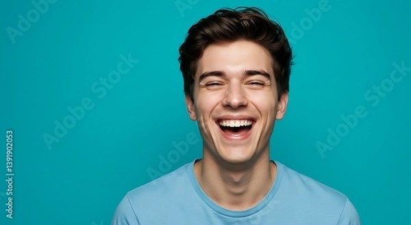 Fototapeta Unbridled Joy AI Generated