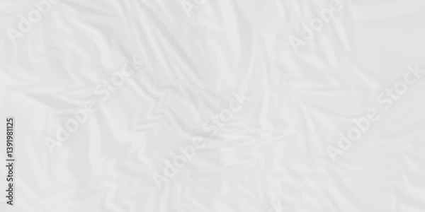 Fototapeta Minimal white dotted paper texture background.  Grey paper texture old vintage page grunge white crumpled paper. Crumpled white paper abstract shape background with space top view paper for text.
