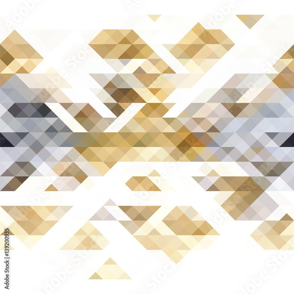 Obraz Triangle vector background