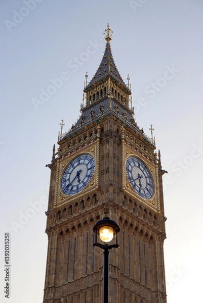 Obraz elizabeth tower mit laterne