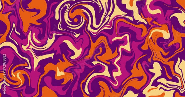 Fototapeta HD backgrounds and textures with retro color palette abstract art creations