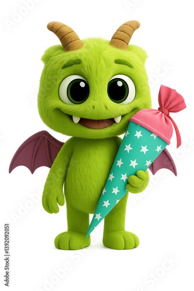 Obraz Monster mit Schultüte