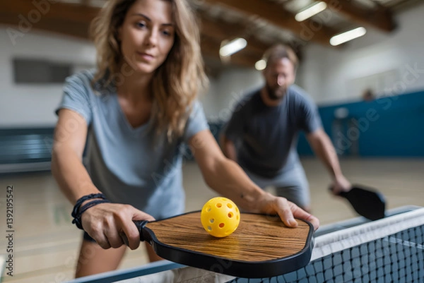 Obraz pickelball game	