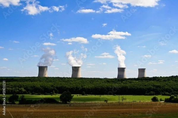 Obraz The nuclear power plant