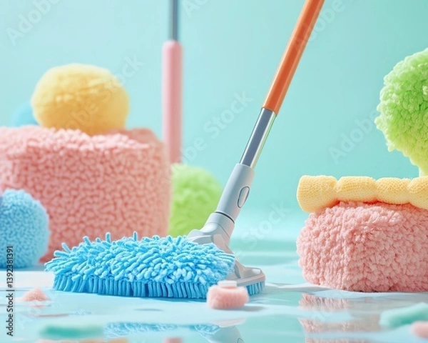 Fototapeta Effortless Mop Detail for premium floor cleaning, showing how effortless mop detail transforms floors with effortless mop detail clarity, effortless mop
mop detail
floor shine
premium cleaning
home hy