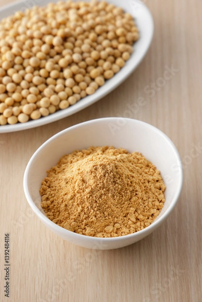 Fototapeta きなこ　Soybean flour