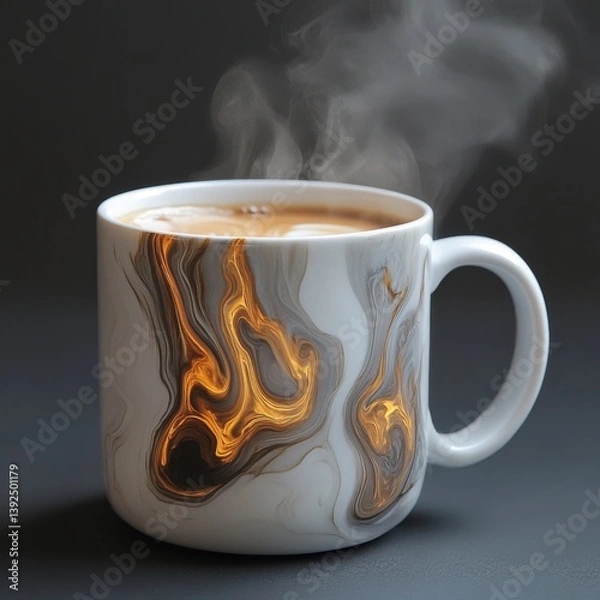 Obraz hasami porcelain mug