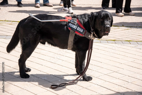 Obraz Guide dog / Perro guía