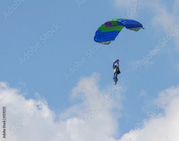 Obraz sky diver