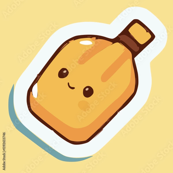 Obraz vector illustration of a healthy food