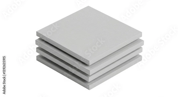 Obraz Isolated Drywall Sheets