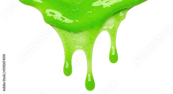 Obraz Isolated Green Slime