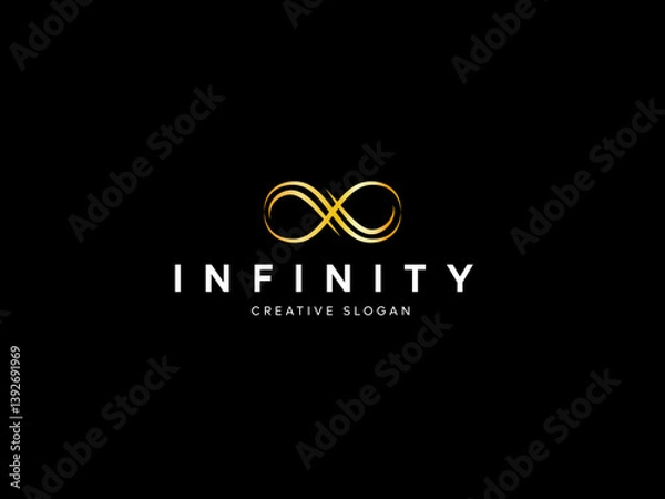 Obraz Creative Infinity Loop Logo