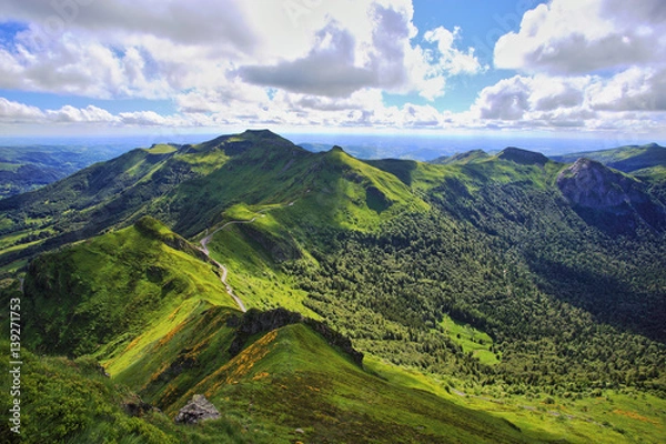 Fototapeta Widok z Puy de Sancy