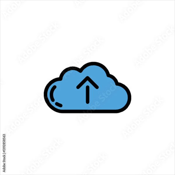 Fototapeta cloud computing concept