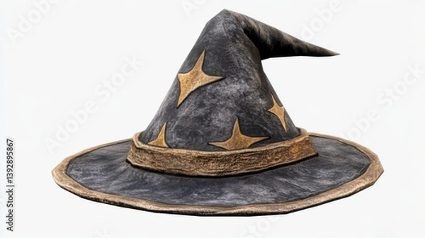 Obraz black cowboy hat