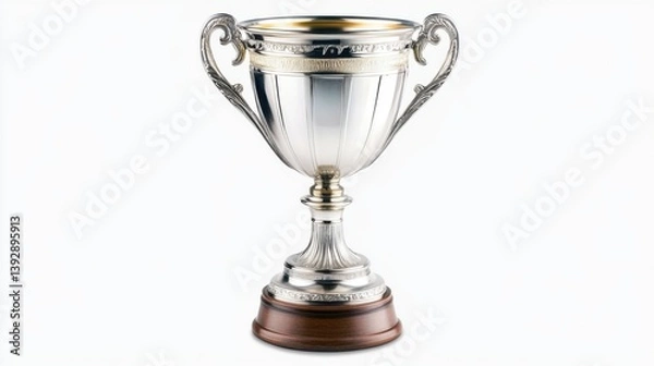 Obraz silver trophy cup