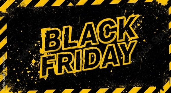 Obraz Black Friday