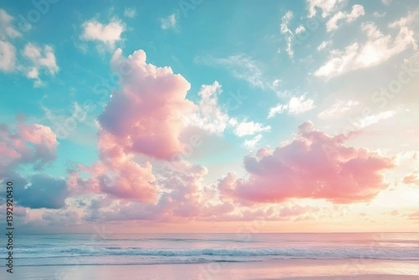 Obraz Pastel sunset over the ocean