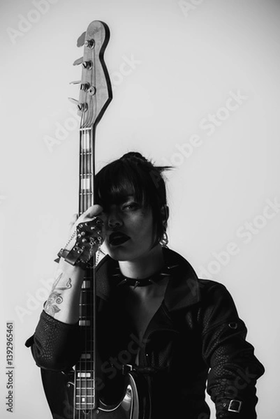 Obraz woman rock star