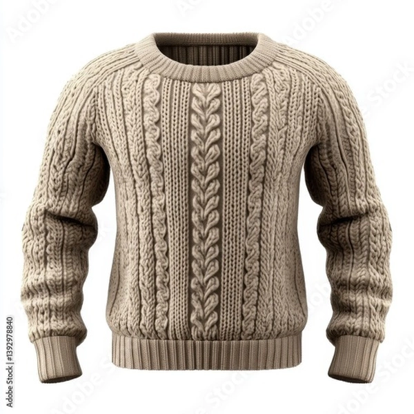 Obraz knitted wool sweater