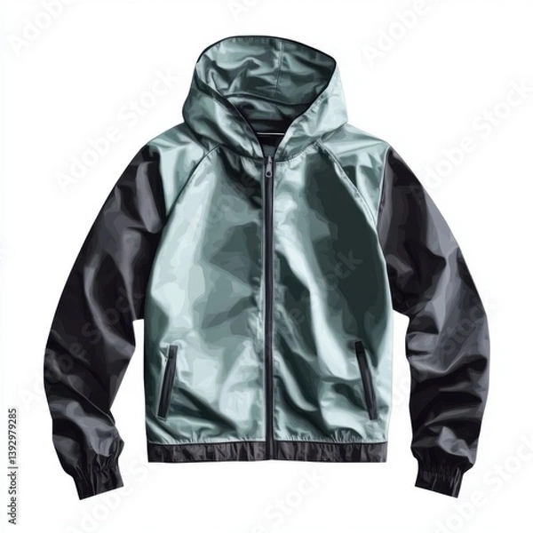 Obraz black leather jacket