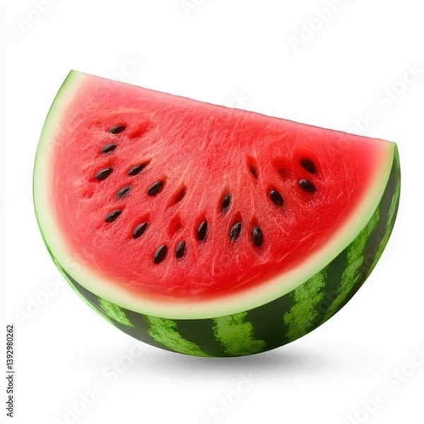Obraz watermelon isolated on white background