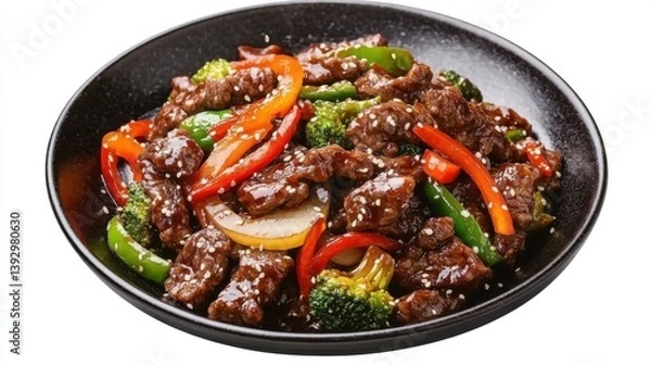 Obraz beef stew with vegetables