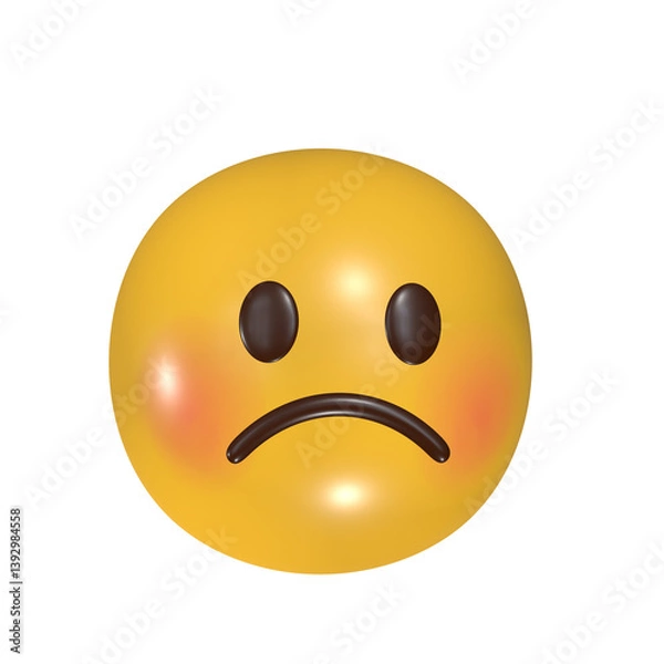 Obraz sad smiley face