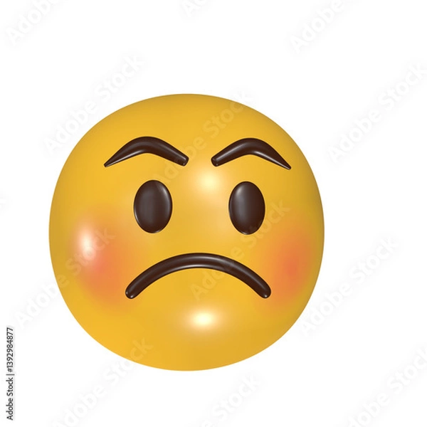 Obraz sad smiley face