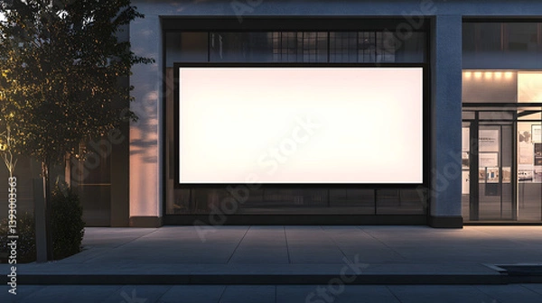 Obraz Professional Businesswoman Working on Digital Tablet in Modern Office Environment