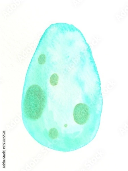 Obraz 水彩で描いたイースターエッグ