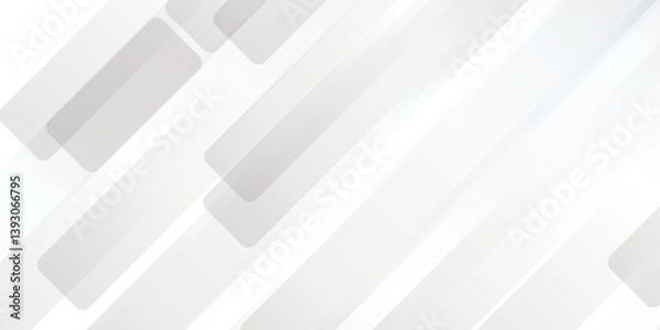Fototapeta Diagonal grey gradient lines background. Abstract Seamless diagonal striped pattern. Vector White geometric pattern transparent background lines.
