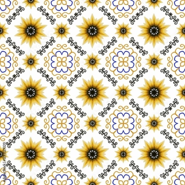 Obraz Floral graphic background image