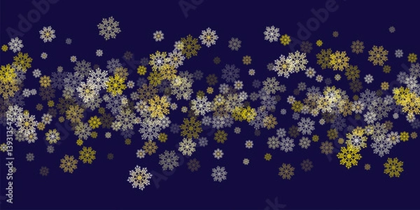 Obraz stars on blue background