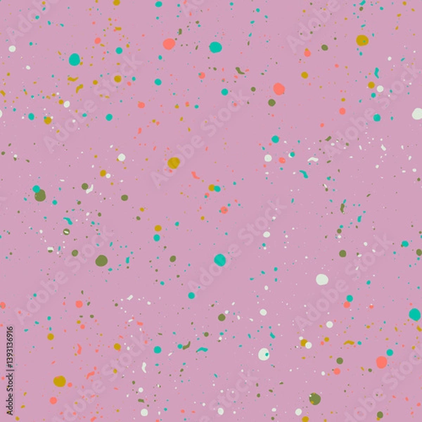 Fototapeta pink confetti background