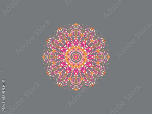 Fototapeta Luxury mandala background Design Template