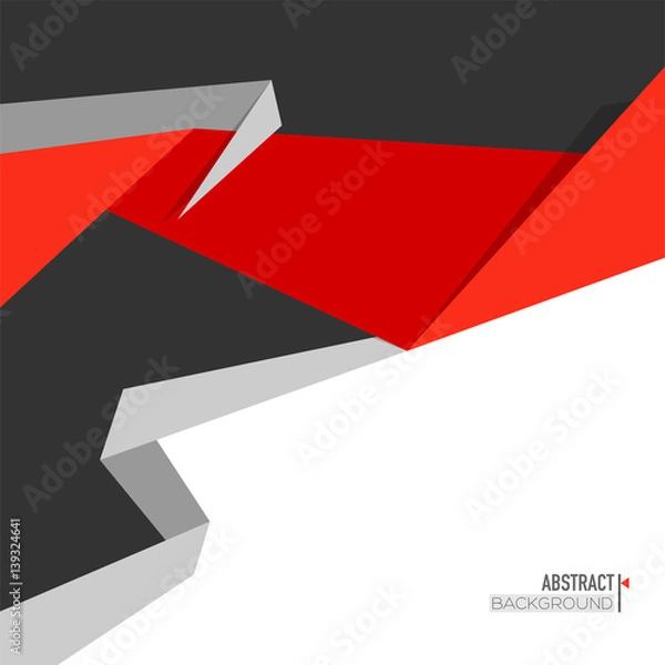 Obraz Abstract background with geometric element