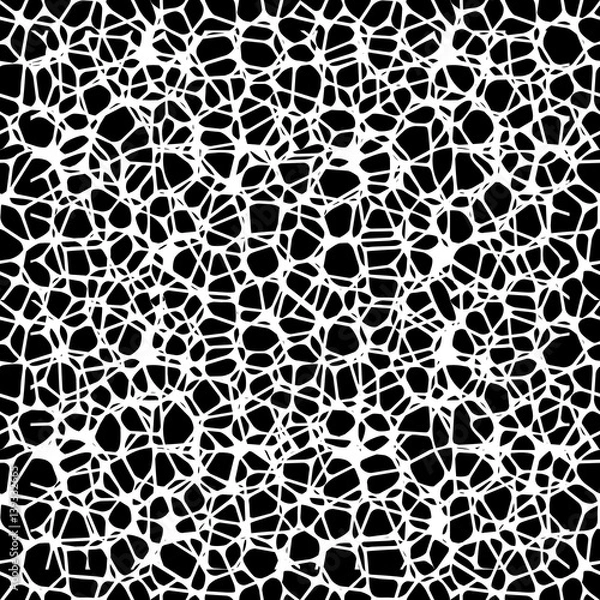 Obraz seamless lattice structure of bone tissue