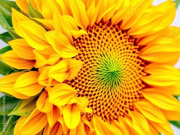 Obraz yellow sunflower close up