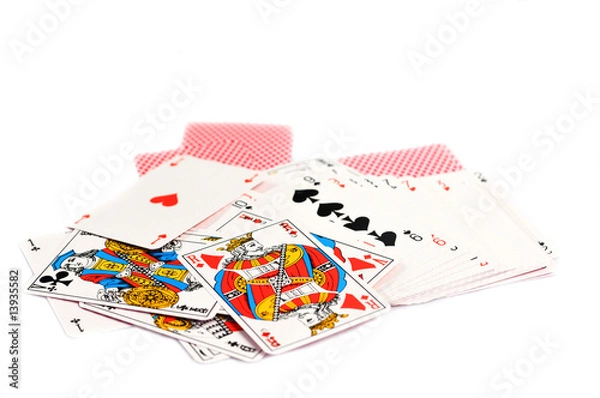 Obraz jeu de cartes