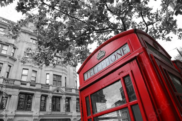Fototapeta Telephone Booth