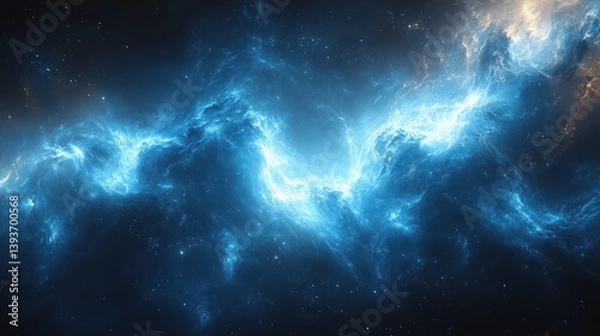 Fototapeta Artificial Intelligence Digital Network Abstract Technology Concept Cyberpunk Futuristic Design