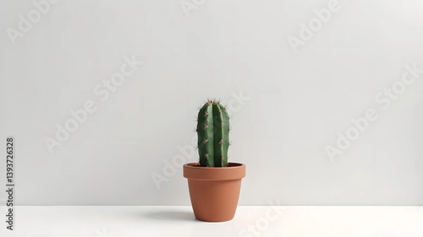 Obraz cactus in a pot