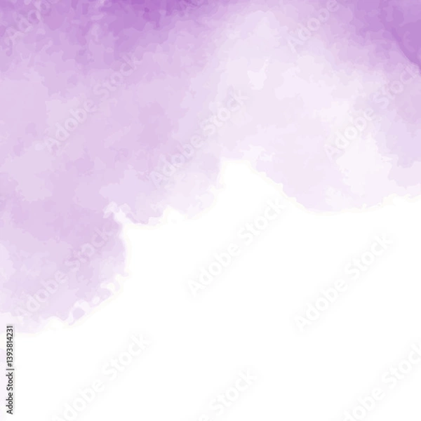 Fototapeta abstract watercolor background with clouds