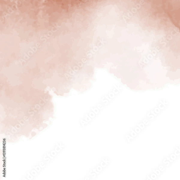 Fototapeta abstract watercolor background with clouds