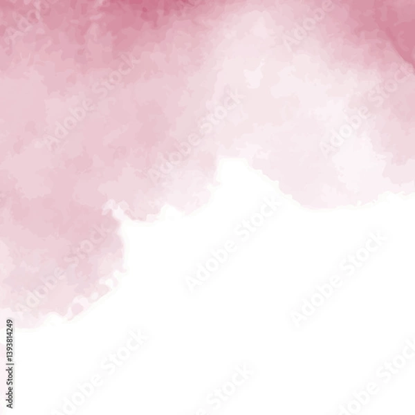 Fototapeta abstract watercolor background with clouds