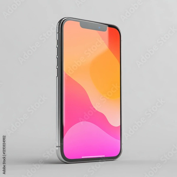 Fototapeta mobile phone vector illustration