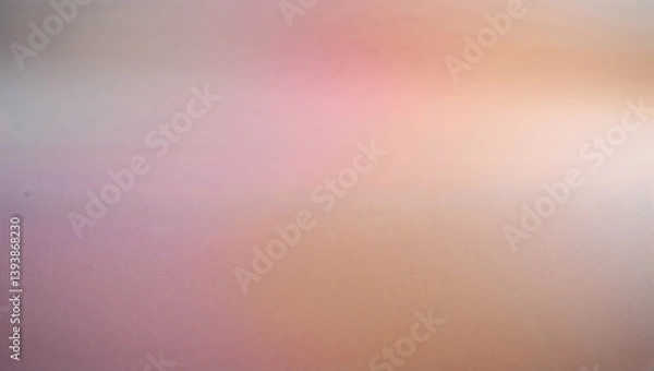 Fototapeta Soft Pastel Gradient Background Texture in Pink Peach and White